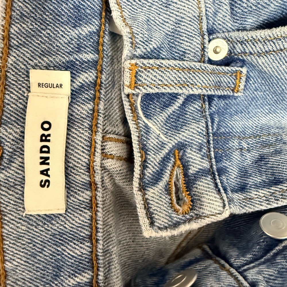 Sandro Light Blue Denim Jeans